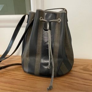 Fendi Canvas Bucket Bag
